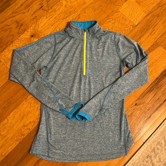 Nike Women's Dri Fit Element Long Sleeve 1/4 zip Active Running Top‎ - Picture 1 of 9